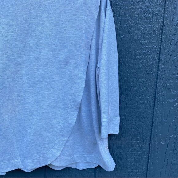 Buki Button Up Back Wrap 3/4 Sleeve Blouse XL NWT - Picture 10 of 16